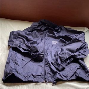 🙌NWT Giordano hooded windbreaker!  Navy size xS